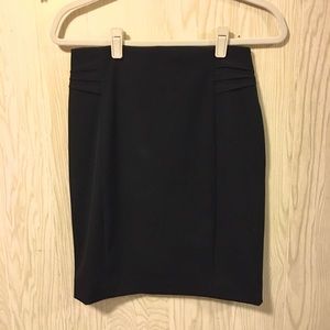 Express black pencil skirt